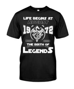 Alternative view of Personalized Birthday Shirts For Adults The Birth Of Legends