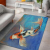 Sanke Butterfly Koi Fish Rug