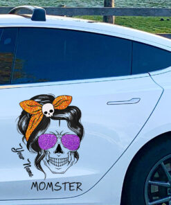 Custom Momster Car Decals