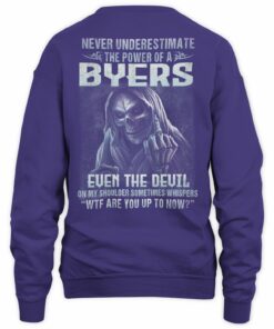 Never Underestimate The Power Of Byers T Shirt