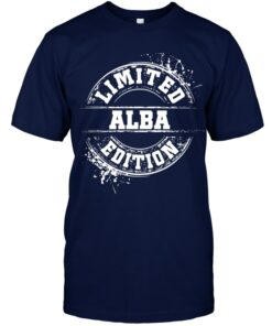Limited Edition Alba Name T Shirt