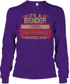 Shirt For Bender Name