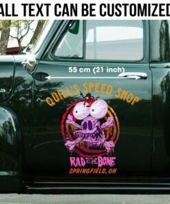 Fink Rad To The Bone Decals For Car Door