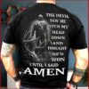 The Devil Saw Me With My Head Down Hunter T Shirt