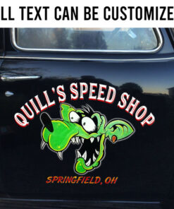 Fink Face Hot Rod Vinyl Graphics Decals