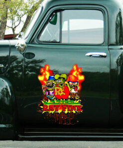 The Grooviest Ghouliest And Finkiest Rat Fink Decals