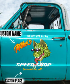 Toxin Sox Rat Fink Car Vinyl Graphics Decals