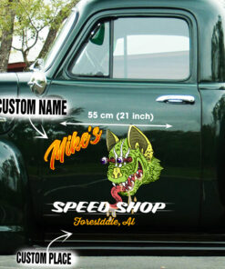Toxin Sox Rat Fink Car Vinyl Graphics Decals