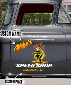 KangaFink Hot Rod Vinyl Lettering For Cars