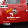Rat Fink Hot Rod Custom Decal For Cars Door