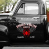 Personalized Hot Rod Car's Door Art Spider Decals