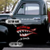 Ww2 Nose Art Warhawk Shark Teeth Hot Rod Vinyl Decals For Cars
