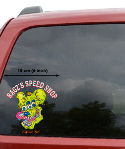 Hot Rod Monster Rat Fink Decals For Cars Pack 2