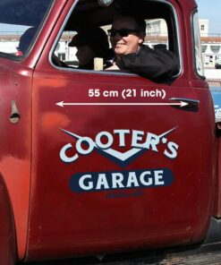 Alternative view of Custom V8 Vinyl Pinstriping Decal