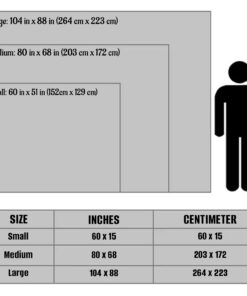 Tapestry Size Chart
