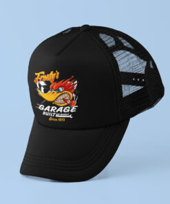 Personalized Hot Rod Woodpecker Mr. Horsepower Trucker Cap