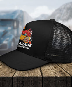 Personalized Hot Rod Woodpecker Mr. Horsepower Trucker Cap
