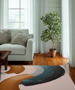 Rainbows Brushstroke Rug