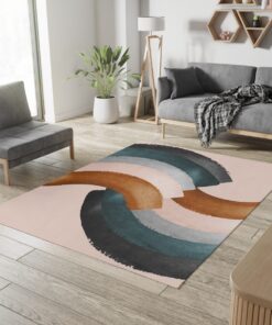 Rainbows Brushstroke Rug