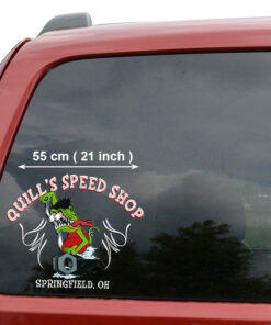 Lowbrow Art Kustom Kulture Rat Fink Door Car Graphic Decals