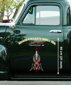 Customized Pinstripe Print On Demand Vinyl Decals For Cars