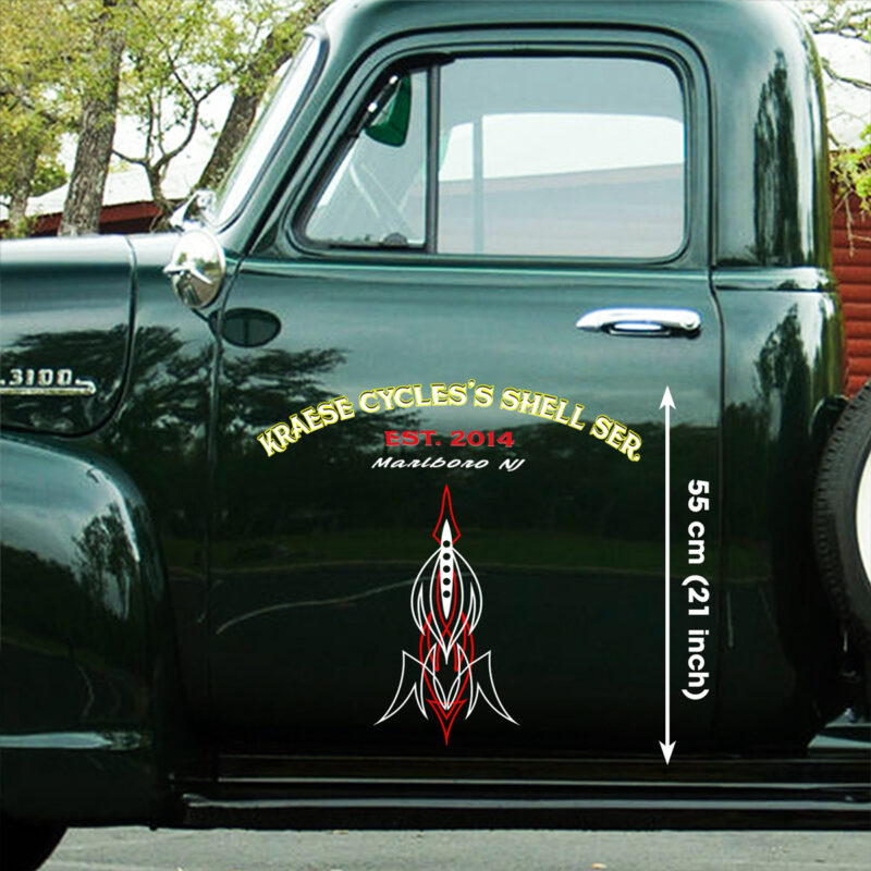 Customized Pinstripe Print On Demand Vinyl Decals For Cars Dingmun