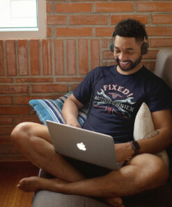 Personalized Wrench Hot Rod Pinstripe T Shirt