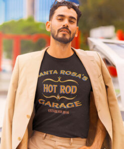 Custom Hot Rod Garage Pinstriping T Shirt