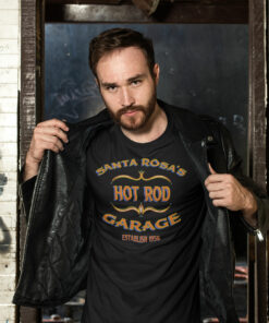 Custom Hot Rod Garage Pinstriping T Shirt