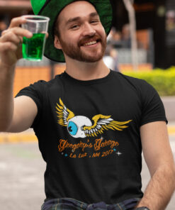 Custom Flying Ball Hot Rod T Shirt