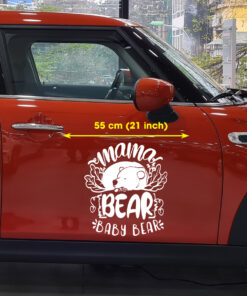 Mama Bear Baby Bear Best Vinyl For Car Side Decals Graphics