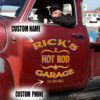Pinstripe Hot Rod Garage Car Side Door Vinyl Graphics
