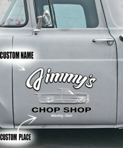 Chop Shop Cool Car Decoration Stickers