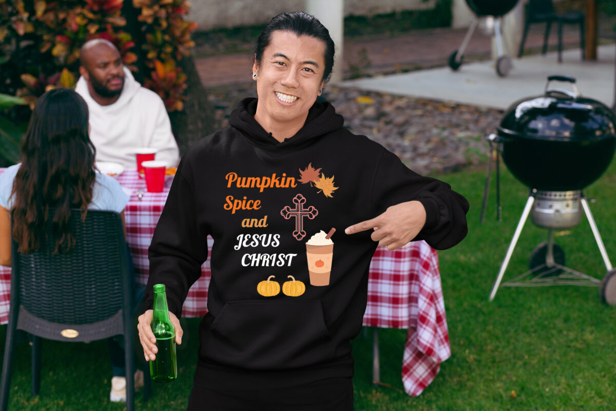 Pumpkin Spice And Jesus Christ Shirt