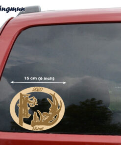 Custom Deer Hunting Vinyl Decals Stickers For Cars Side Door