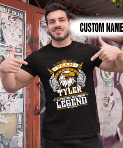 Alternative view of Personalized Name Shirts Team Tyler Life Time Member Legend