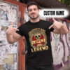Personalized Name Shirts The Ledend Is Alive Lopez An Endless Legend