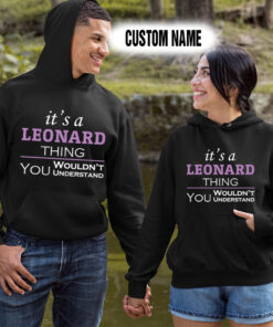 Alternative view of Personalized Name Shirts It’s A Leonard Thing You Wouldn’t Understand