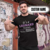 Personalized Name Shirts It’s A Leonard Thing You Wouldn’t Understand