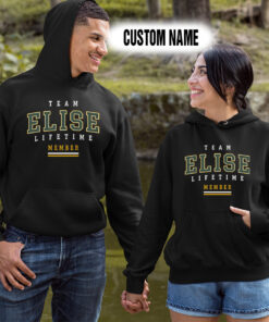 Alternative view of Personalized Name Shirts Team Elise Life Time Member