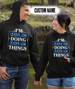 Alternative view of Personalized Name Shirts I Am Mauro Doing Mauro Things