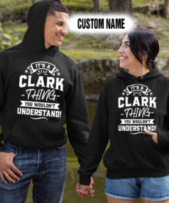 Alternative view of Personalized Name Shirts It’s A Clark Thing You Wouldn’t Understand