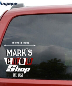 Custom Hot Rod Lettering Vinyl Decals For Cars