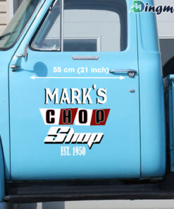 Custom Hot Rod Lettering Vinyl Decals For Cars