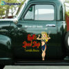 Lady Luck Speed Shop Hot Rod Door Art Decals