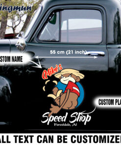 Super Troopers Johnny chimpo Decals For Hot Rod Car, Lowrider