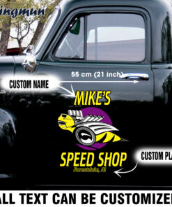 Old School Rumble Bee Vinyl Decals For Hot Rod Vehicle