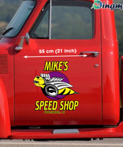 Old School Rumble Bee Vinyl Decals For Hot Rod Vehicle