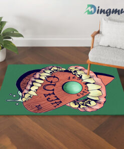 Vintage Ouija Planchette Area Floor Mat