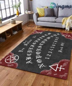 Satanic Ouija Board Large halloween Rug